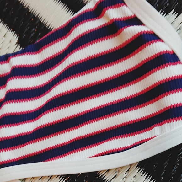 L*Space Gemma Frenchi Ribbed Striped Bikini Set - Picture 9 of 10